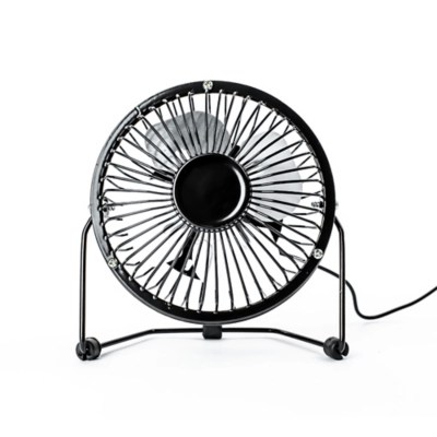 4 Inch USB Desk Fan Black Home at ASDA