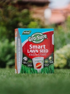 GroSure Smart Lawn Seed FastStart 25m² Outdoor & Garden at ASDA