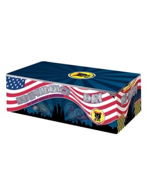 Black Cat Independence Day Single Ignition Firework 110 Shots