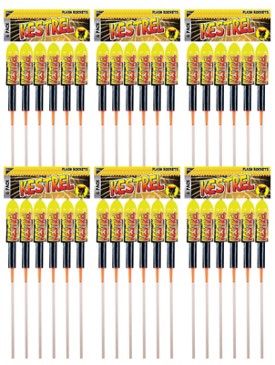 Black Cat Kestral Rockets Firework 36 Pack Collections at ASDA