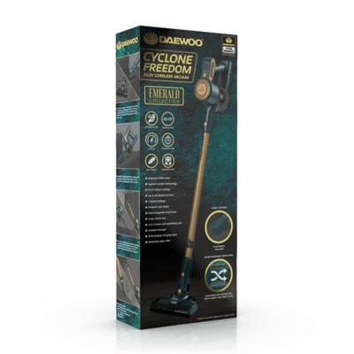 Daewoo Emerald Cyclone Freedom 22.2v 150w Corldess Electricals