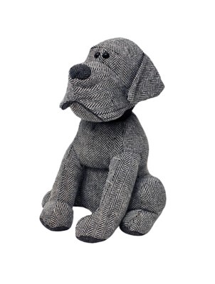 Riva Home Herringbone Dog Door Stop Home at ASDA