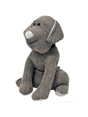 Riva Home Herringbone Dog Door Stop Home at ASDA