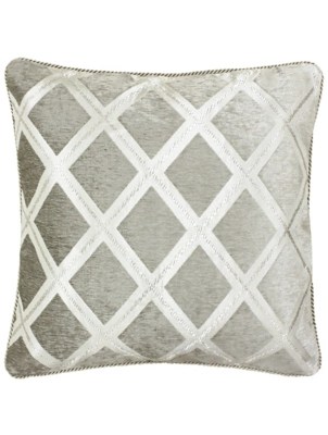 Paoletti Hermes Chenille Cushion Home at ASDA