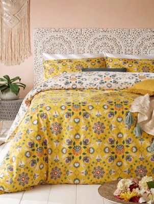 Furn Folk Flora Floral Duvet Cover Set Home at ASDA