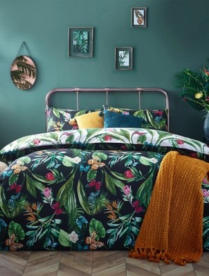 Furn Azura Floral Duvet Cover Set Home at ASDA