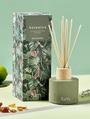 Furn Botanica Peppermint + Citrus Reed Diffuser Home at ASDA