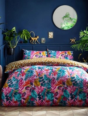 Furn Psychedelic Jungle Tropical Duvet Cover Set Home at ASDA