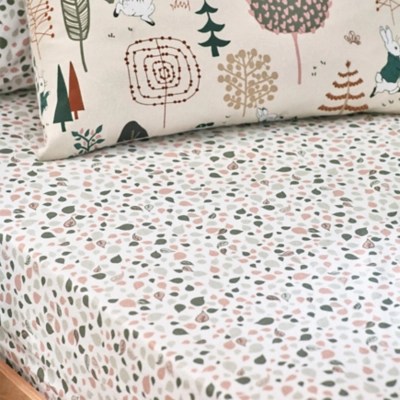 Peter Rabbit™ Scandi Woods 100 Brushed Cotton Fitted Bed Sheet Home