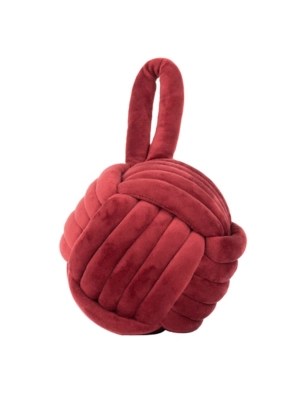 Furn Knot Velvet Door Stop Home at ASDA