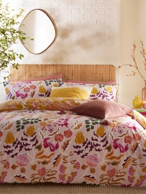 Furn Protea Floral Duvet Cover Set Home at ASDA