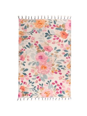 Wylder Posies Floral Cotton Indoor Rug Home at ASDA