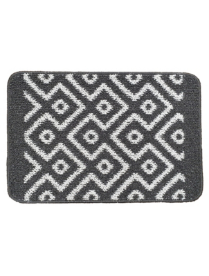 My Mat My Stain Resistant Cosy Doormat Charcoal Home at ASDA
