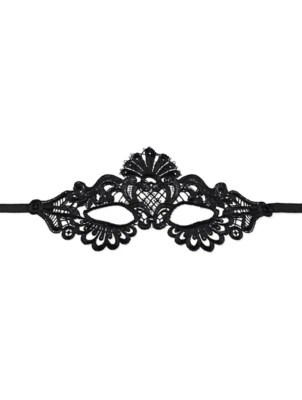 Halloween Lace Eye Mask Women at ASDA