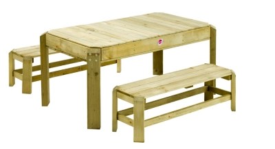 Plum Premium Wooden Activity Table and Benches 3 4 Years