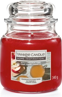 Yankee Candle Apple Cinnamon Cider Medium Jar Home at ASDA