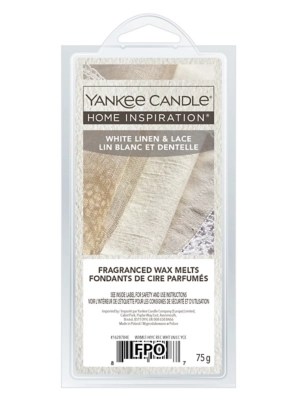 Yankee Candle Home Inspiration Wax Melts White Linen & Lace Home