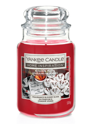Yankee Candle Home Inspiration Large Jar Scented Candle, Reindeer