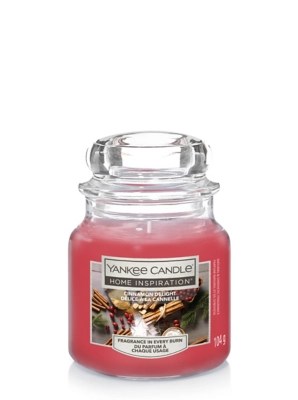 Yankee Candle Home Inspiration Medium Jar Scented Candle, Cinnamon