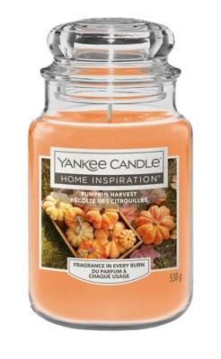Yankee Candle Home Inspiration Pumpkin Harvest Large Jar Scented Candle Home at ASDA