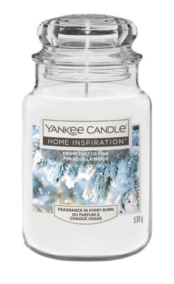 Yankee Candle Home Inspiration Snow Dusted Pine Large Jar Home