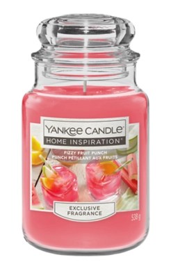 Yankee Candle Home Inspiration Large Jar Fizzy Fruit Punch Home