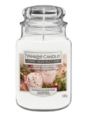 Yankee Candle Home Inspiration Large Jar Scented Candle, Candy Cane