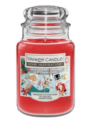 Yankee Candle Home Inspiration Large Jar Scented Candle, The Night Before Christmas Home