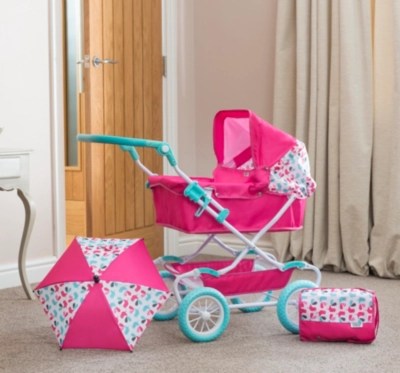 Mamas & Papas XCel Pram Bluebird Kids at ASDA