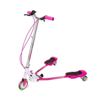 EVO Light Up Junior VFlex Scooter Pink Toys & Character at ASDA