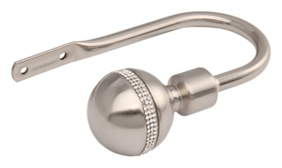 Silver Diamanté Curtain Holdbacks 2pack Home & Garden