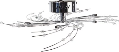 Home Swirly Ceiling Light Fitting 6 Lights Lighting