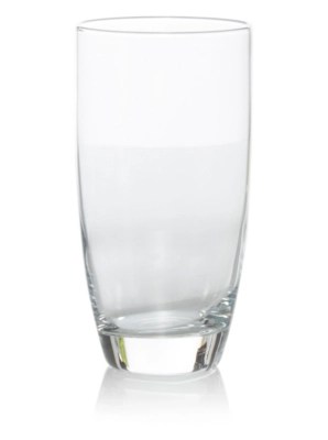 Clear Lyric Hiball Glasses 4 Pack Glassware at ASDA