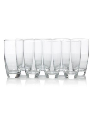 Clear Lyric Hiball Glasses 4 Pack Glassware at ASDA