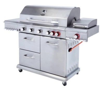 Uniflame Grill & Sear 6 Burner Gas Barbecue & Rotisserie Home