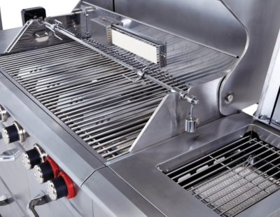 Uniflame Grill & Sear 6 Burner Gas Barbecue & Rotisserie Home & Garden at ASDA