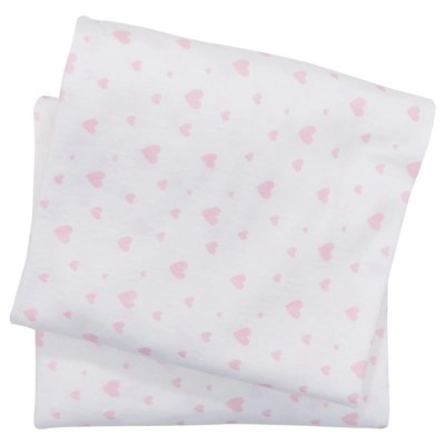 Baby Hearts Cotbed Fitted Sheets 2 Pack Baby at ASDA
