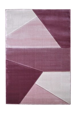 Pink Geometric Rug Home at ASDA