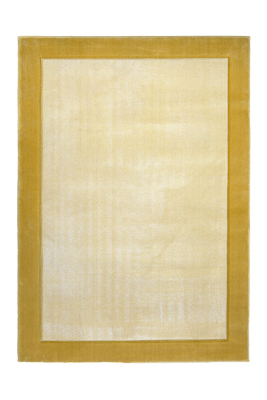 Yellow Bordered Rug Home at ASDA