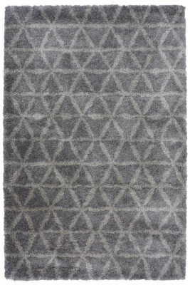 Homemaker Grey Shaggy Pattern Rug Home & Garden at ASDA