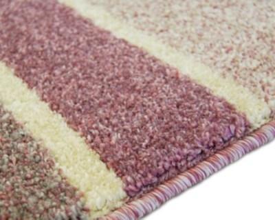 Homemaker Mauve Stripe Rug 160 x 230cm Rugs & Door Mats at