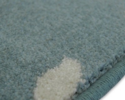 Homemaker Duck Egg Floral Rug 80 x 150cm Home & Garden