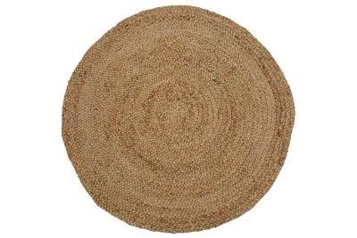 Relay Natural Handspun Jute Rug Home at ASDA