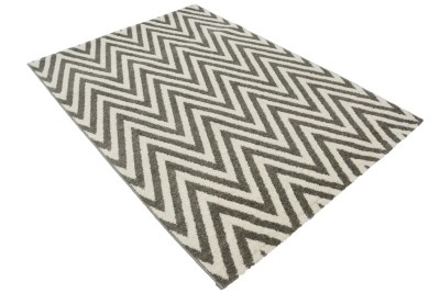 Home Grey Chevron Rug Various Sizes Home & Garden