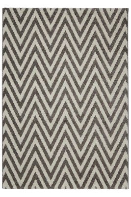 Home Grey Chevron Rug Various Sizes Home & Garden