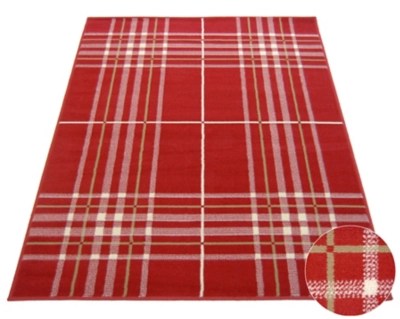 Homemaker Red Check Rug Home & Garden
