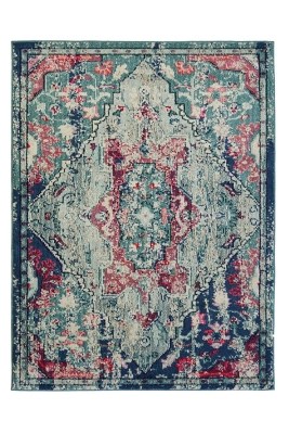 Homemaker Multi Distressed Traditional Rug Home at ASDA