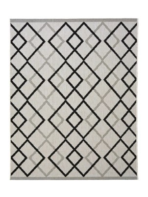 Monochrome Berber Indoor & Outdoor Rug Home at ASDA