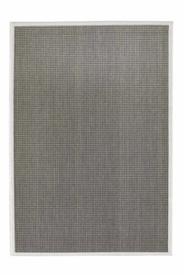 Homemaker Plain Border Indoor & Outdoor Rug Grey Home at ASDA