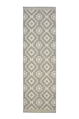 Relay Aztec Grey Indoor & Outdoor Runner Home at ASDA